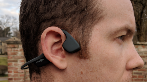 Aftershokz Trekz Air Bone Conduction Headphones | $120 | AmazonAftershokz Trekz Titanium Bone Conduction Headphones | $80 | Amazon